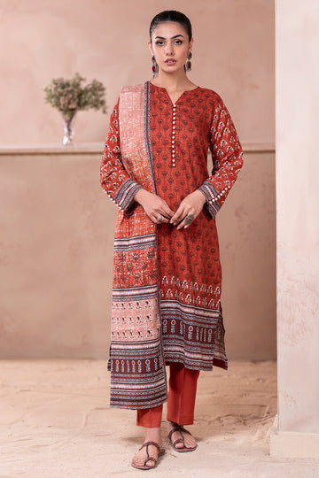 Zellbury Shirt Shalwar Dupatta - 0580 Online Shopping